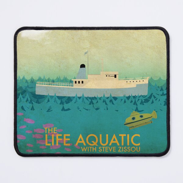 Artikelvorschau, Das Life Aquatic Film Poster entworfen und verkauft von paulrice.