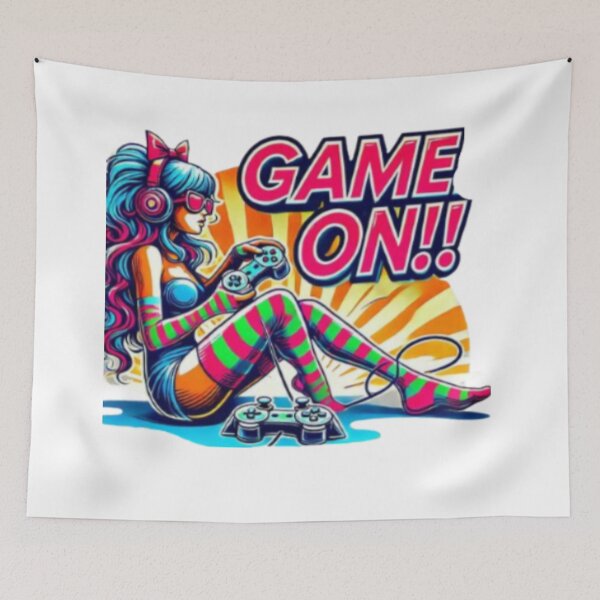 Item preview, "GAME ON" Gamer Girl designed and sold by Shs-Kenya.