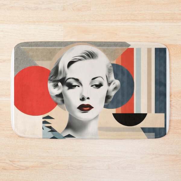 Item preview, Popup poster with woman portrait. Colorful digital art designed and sold by anytka.