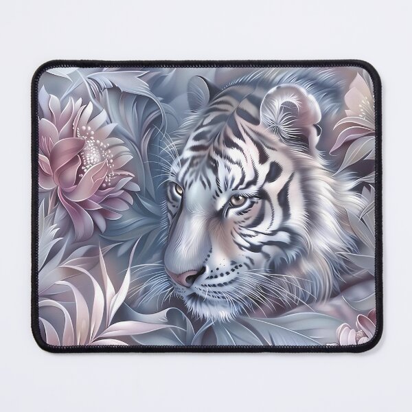 Item preview, Tiger among flowers. designed and sold by MagelliShop.