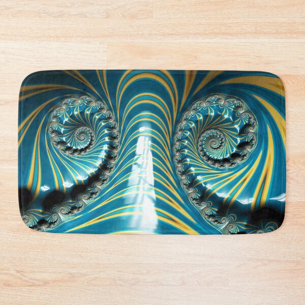 Item preview, Blue Banded Spirals designed and sold by Elisabeth Lucas.