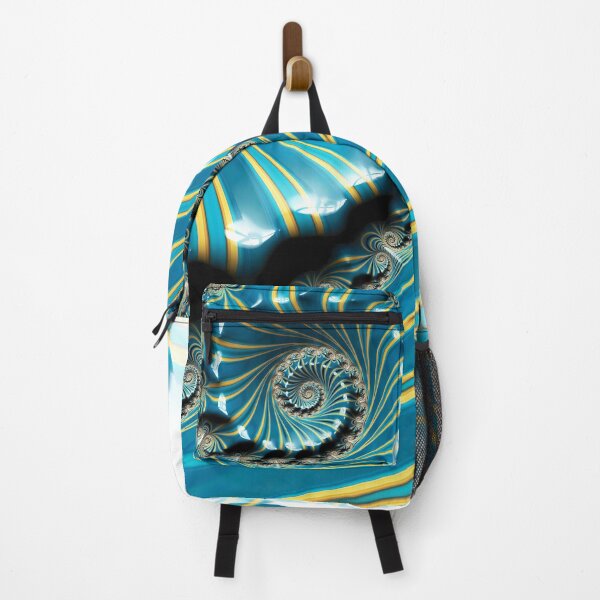 Item preview, Blue Banded Spirals designed and sold by Elisabeth Lucas.