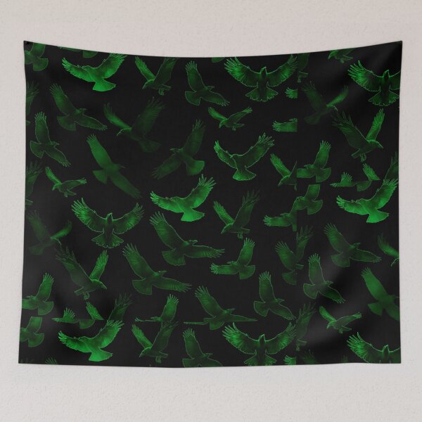 Item preview, Ravens, animal prints, goth patterns    designed and sold by Kirei-Lily.