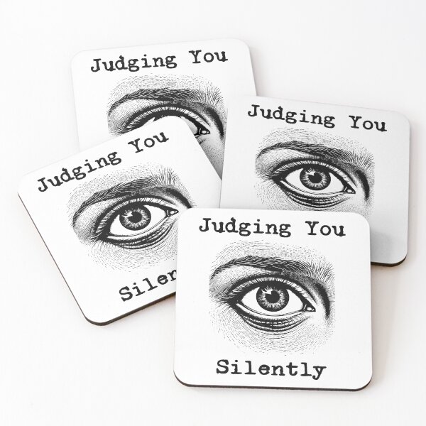 Item preview, Let Them Know You're Judging Them - Silently! designed and sold by joystreethouse.