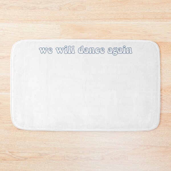Item preview, retro we will dance again blue and white - proIsrael  designed and sold by jessicaleah15.