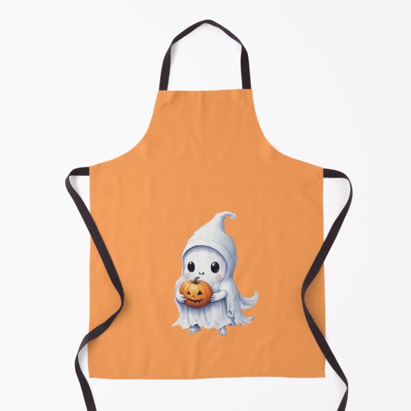 Item preview, Halloween Ghost: Adorable Baby Ghost Holding a Haunted Pumpkin - For T-shirt, Hoodie, Mug And More designed and sold by MUGpro.