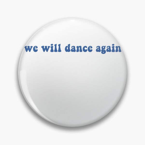 Item preview, retro we will dance again blue and white - proIsrael oct 7   designed and sold by jessicaleah15.