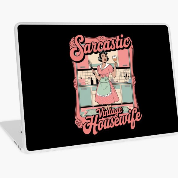Item preview, Sarcastic Vintage Housewife ideal for any woman who loves humor and classic style designed and sold by ketkacreations.