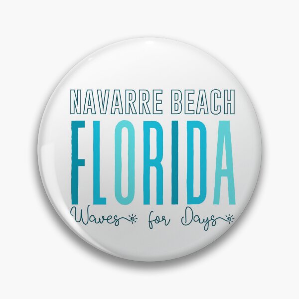 Item preview, Navarre Beach Florida (Waves) designed and sold by Whackadoodletee.