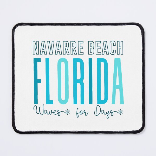 Item preview, Navarre Beach Florida (Waves) designed and sold by Whackadoodletee.