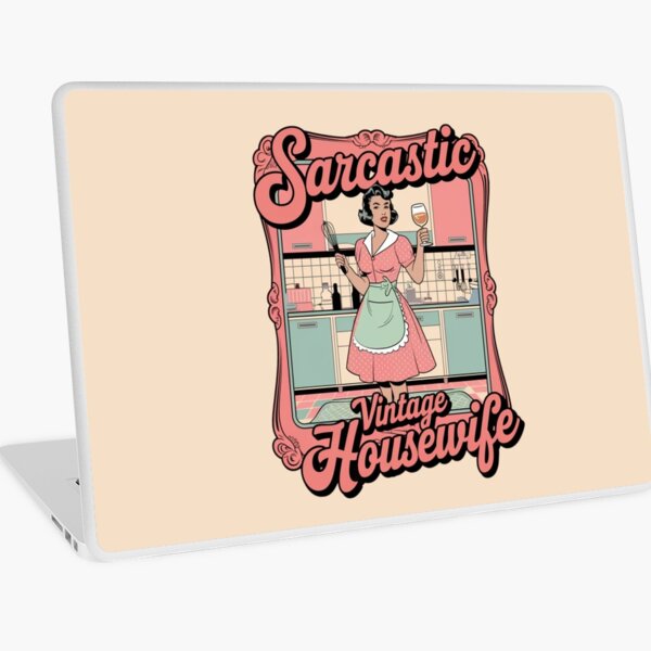 Item preview, Sarcastic Vintage Housewife ideal for any woman who loves humor and classic style designed and sold by ketkacreations.