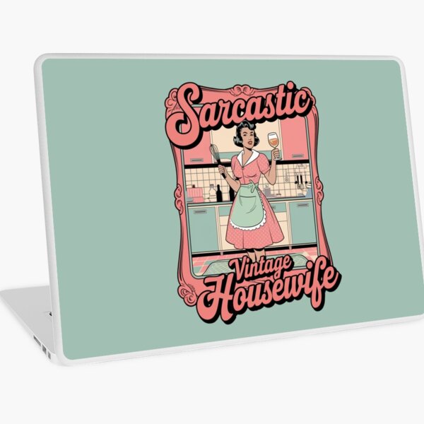 Item preview, Sarcastic Vintage Housewife ideal for any woman who loves humor and classic style designed and sold by ketkacreations.