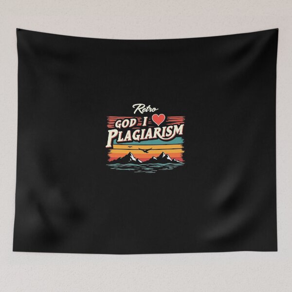Item preview, God I Love Plagiarism T-shirt/Hoody/Phone Case designed and sold by justforyou2024.