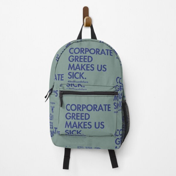 Item preview, Corporate Greed Makes Us Sick #Healthcarereform designed and sold by HowToCanadian.