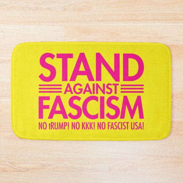 Item preview, Stand Against Fascism - No tRump - No KKK - No Fascist USA - hot pink 2.0 designed and sold by Thelittlelord.