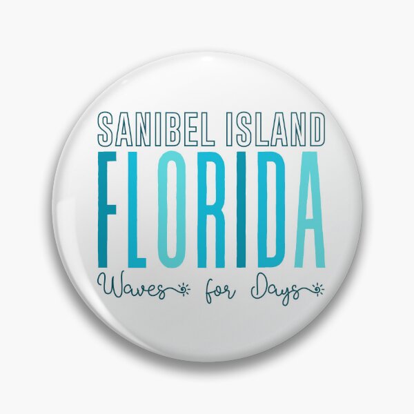 Item preview, Sanibel Island Florida (Waves) designed and sold by Whackadoodletee.