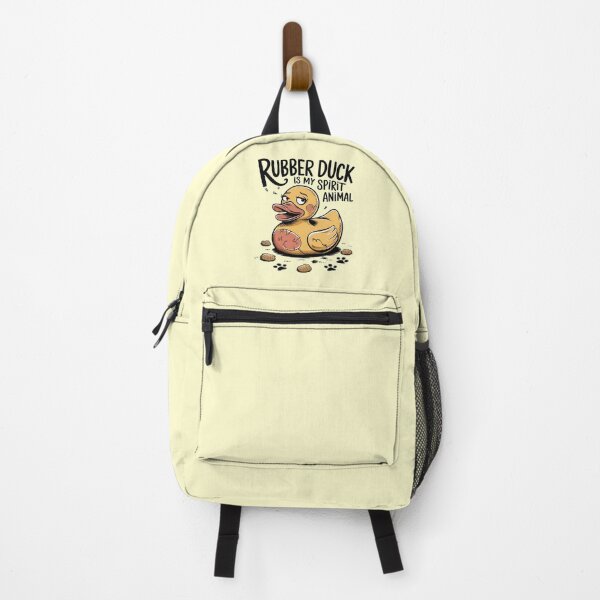 Item preview, Humorous Dog’s Favorite Rubber Duck Art designed and sold by TeeGrit.