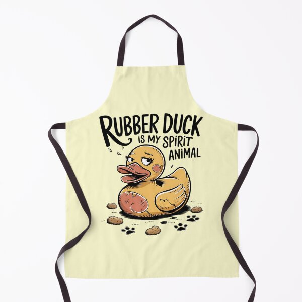 Item preview, Humorous Dog’s Favorite Rubber Duck Art designed and sold by TeeGrit.