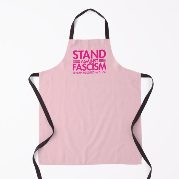 Item preview, Stand Against Fascism - No tRump - No KKK - No Fascist USA - hot pink pink designed and sold by Thelittlelord.