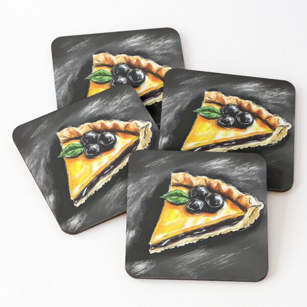 Item preview, Berry Bliss Slice - Vibrant Pie with Dark Berries and Lush Green Spearmint Garnish Generative AI designed and sold by OlfactoART Studio.