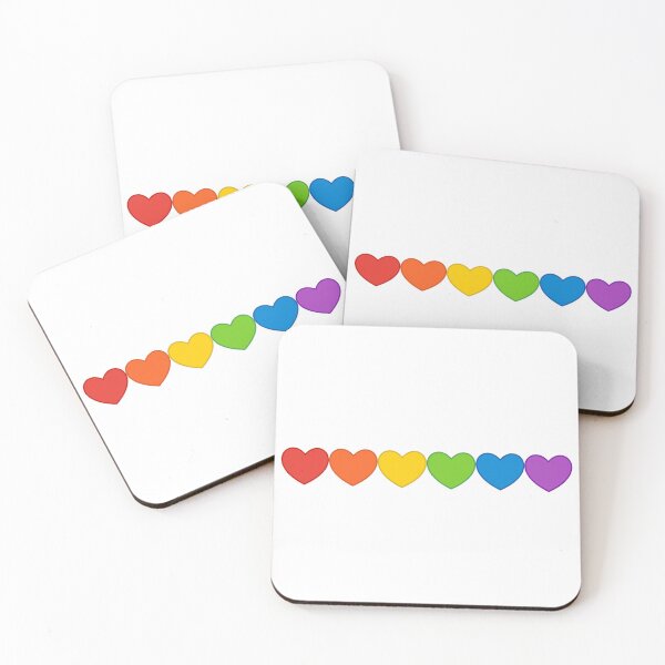 Item preview, Pride Hearts designed and sold by Spike The Punch Design Co..