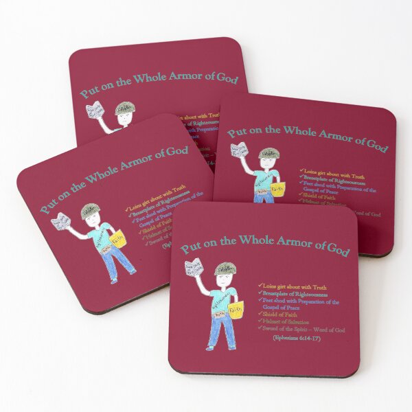 Item preview, Ephesians Man with Dark Red background designed and sold by DeeDeee1970.