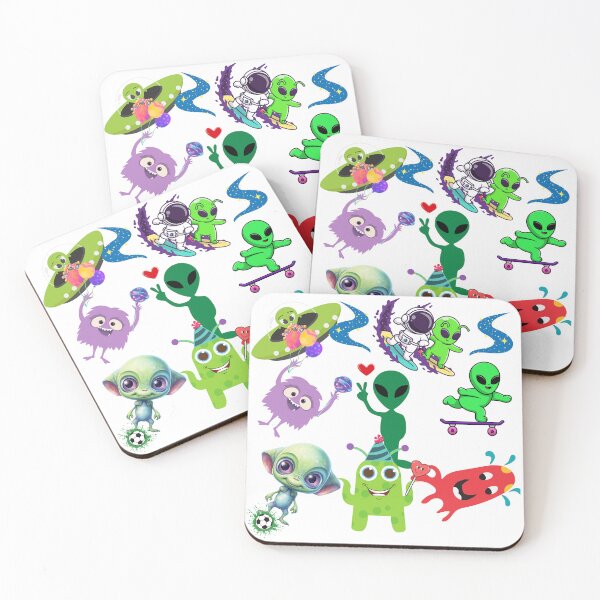 Item preview, Happy Aliens Rockin' designed and sold by Thanks2u2.