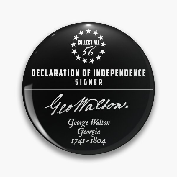 Item preview, George Walton Declaration Of Independence designed and sold by twHistory.