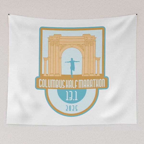 Item preview, Columbus - Half Marathon – 13.1 – 2025 designed and sold by Moritz Schwäble.