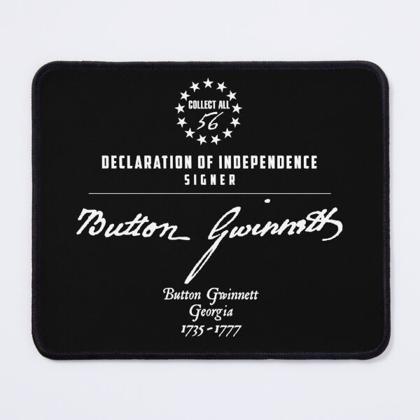 Item preview, Button Gwinnett Declaration Of Independence designed and sold by twHistory.