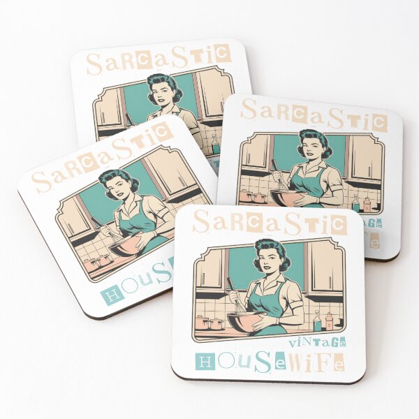 Item preview, Sarcastic Vintage Housewife ideal for any woman who loves humor and classic style designed and sold by ketkacreations.