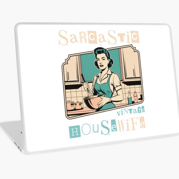 Item preview, Sarcastic Vintage Housewife ideal for any woman who loves humor and classic style designed and sold by ketkacreations.
