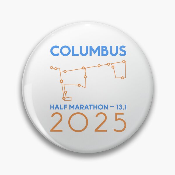 Item preview, Columbus - Half Marathon – 13.1 – 2025 designed and sold by Moritz Schwäble.