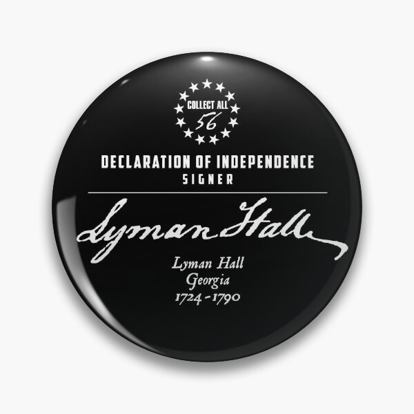 Item preview, Lyman Hall Declaration Of Independence designed and sold by twHistory.