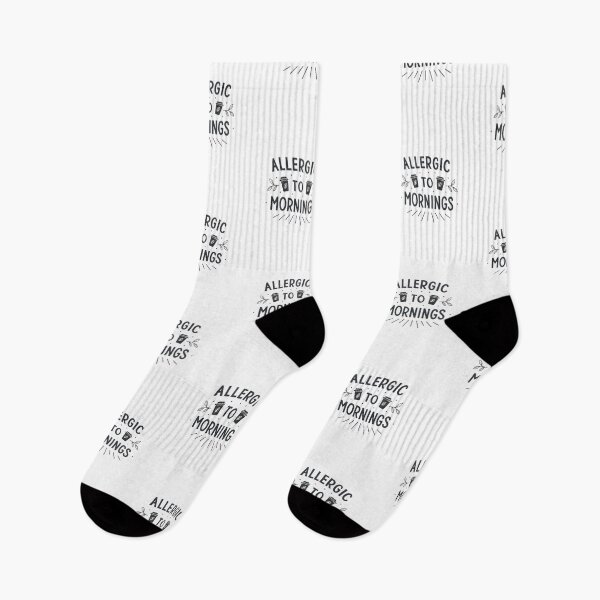 Item preview, ALLERGIC TO MORNINGS designed and sold by SignumShop.