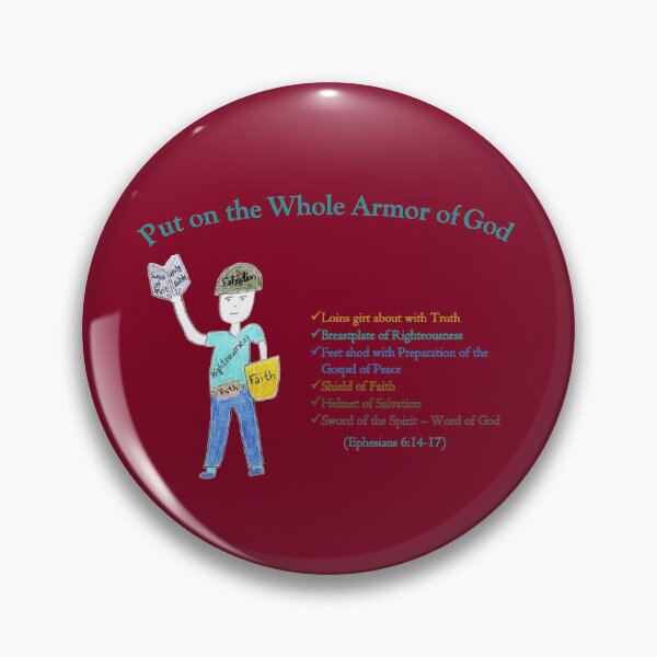 Item preview, Ephesians Man with Dark Red background designed and sold by DeeDeee1970.