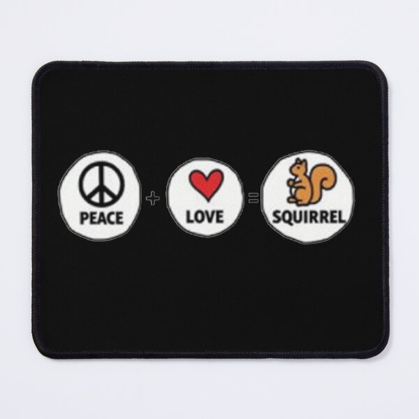 Item preview, Peace,Love,Squirrel T-shirt/Hoody/Phone Case designed and sold by justforyou2024.