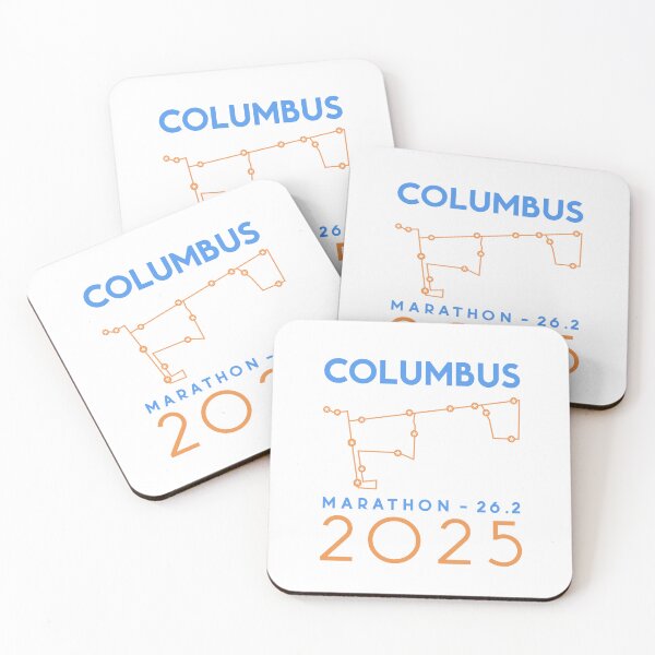 Item preview, Columbus - Marathon – 26.2 – 2025 designed and sold by Moritz Schwäble.