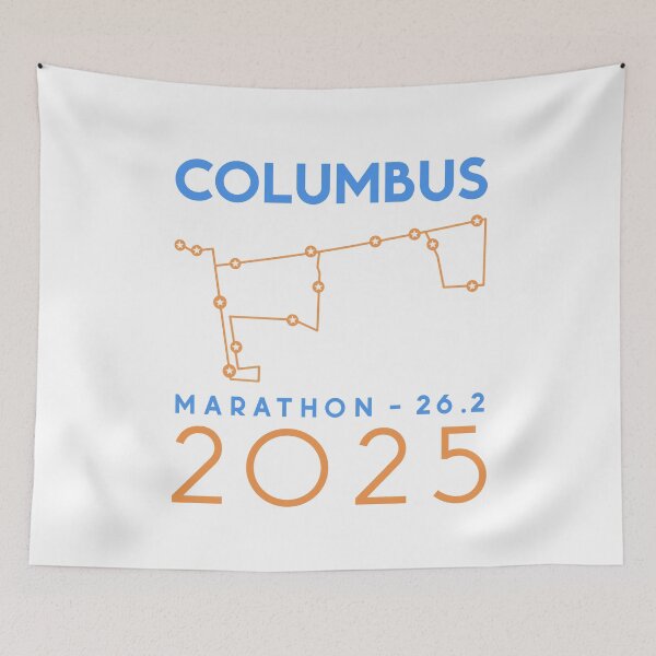 Item preview, Columbus - Marathon – 26.2 – 2025 designed and sold by Moritz Schwäble.