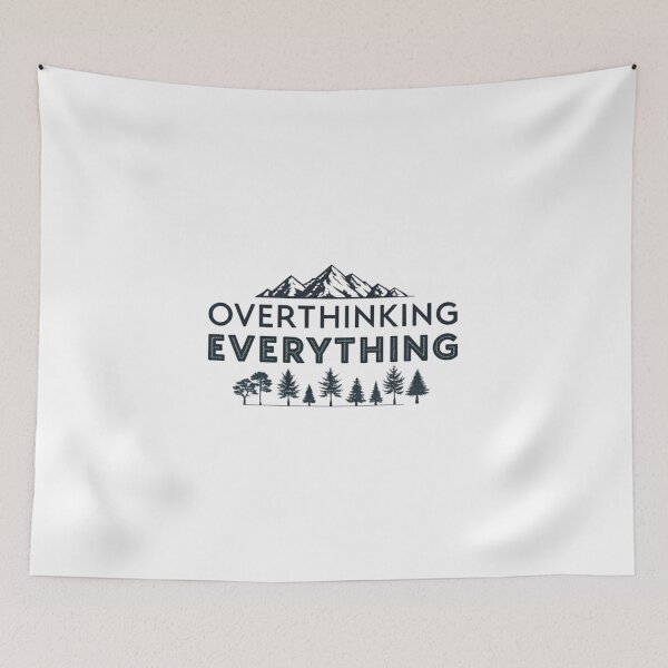 Item preview, OVERTHINKING EVERYTHING designed and sold by SignumShop.
