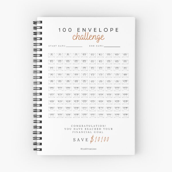 Item preview, Save money challenge 100 Envelope Savings Challenge designed and sold by Agit.