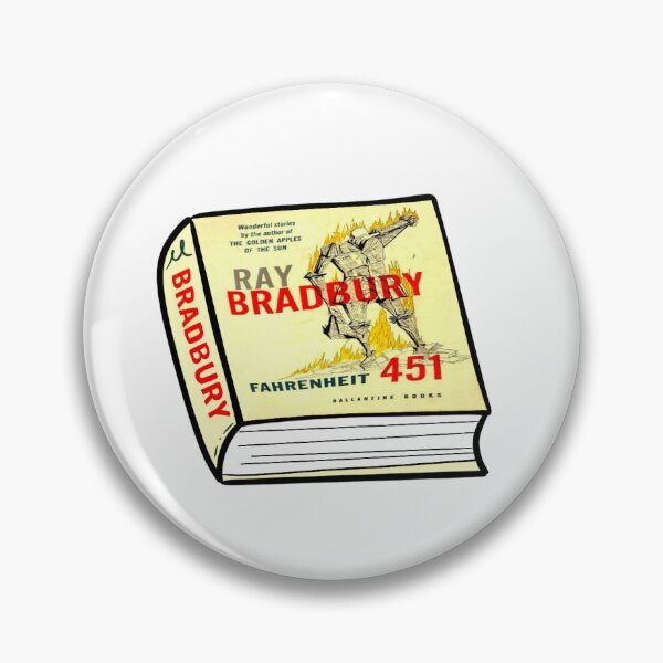 Item preview, Fahrenheit 451 Book Sticker designed and sold by rybrdbrylvr.