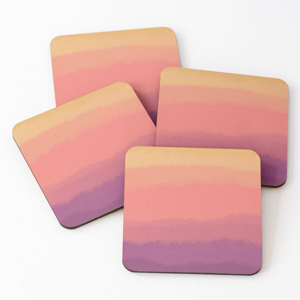 Item preview, Ocean Fade - Fuzzy Sunset Ombre Gradient designed and sold by PreciousMotifs.