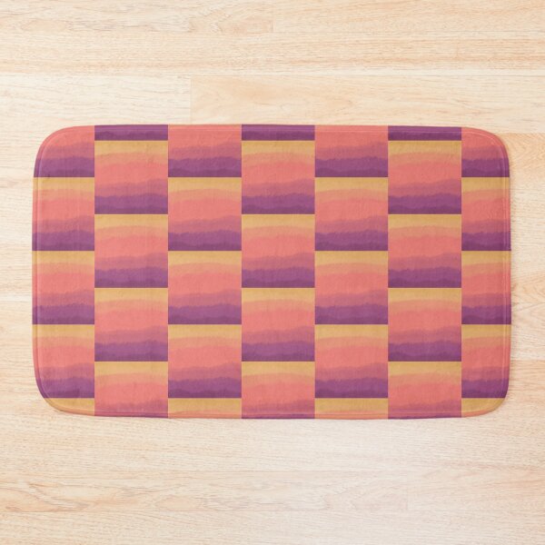 Item preview, Ocean Fade - Fuzzy Sunset Ombre Gradient designed and sold by PreciousMotifs.