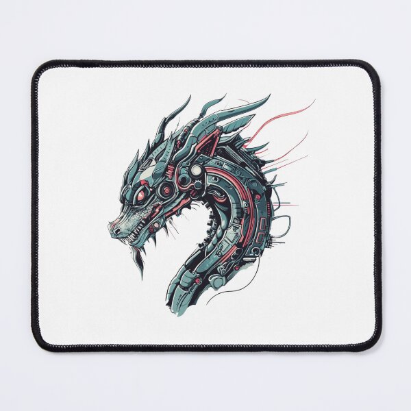 Item preview, Futuristic Dragon Design designed and sold by NicolasGlowArt.