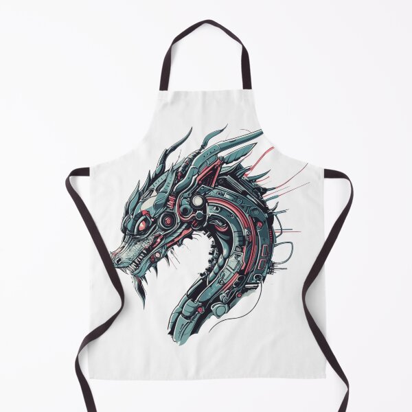 Item preview, Futuristic Dragon Design designed and sold by NicolasGlowArt.