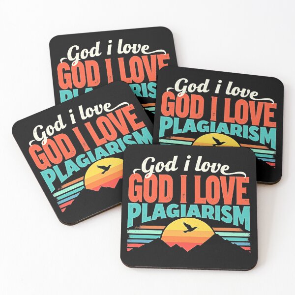 Item preview, God I love God I Love Plagiarism T-shirt/Hoody/Phone Case designed and sold by justforyou2024.