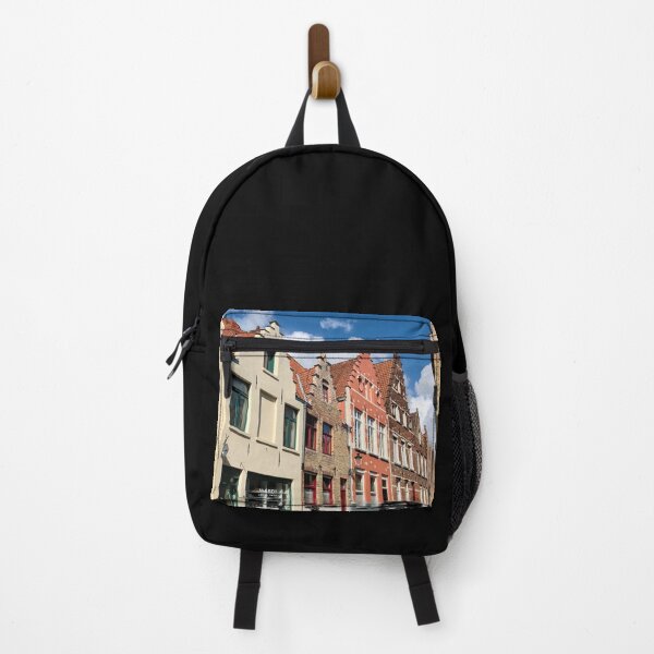 Item preview, Street View in Bruges Cute Small House designed and sold by Quoppidou.