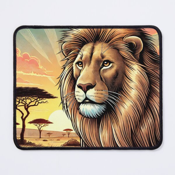 Item preview, Lion at sunset designed and sold by FusiTink.