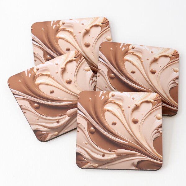 Item preview, 2025 Mocha Mousse abstract background designed and sold by psychoshadow.
